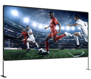 Outdoor Projector Screen with Stand – 180″ (4mx2.25m)